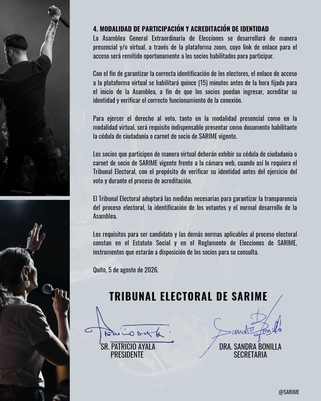 Convocatoria a Asamblea General Extraordinaria - Página 2