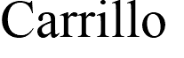 Carrillo