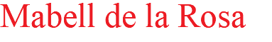 Mabell de la Rosa
